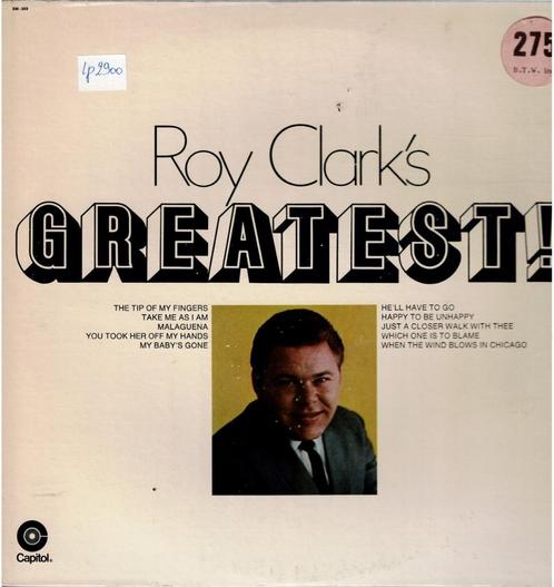 Vinyl, LP   /   Roy Clark – Greatest!, CD & DVD, Vinyles | Autres Vinyles, Autres formats, Enlèvement ou Envoi