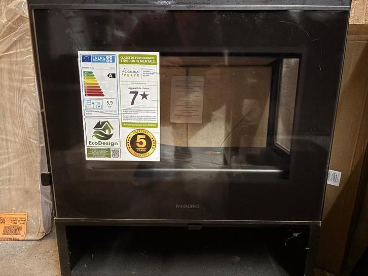 Houtkachel Panadero Java 3V, Huis en Inrichting, Kachels, Nieuw, Vrijstaand, Houtkachel, Ophalen