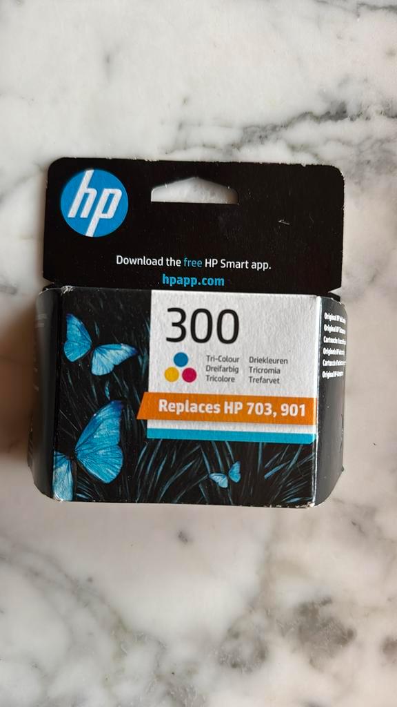 HP 300 originele drie-kleuren inktcartridge, Computers en Software, Printerbenodigdheden, Cartridge, Verzenden