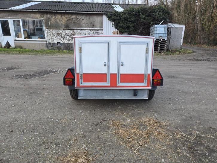 Honden aanhanger/remork/aanhangwagen, Autos : Divers, Remorques, Comme neuf, Enlèvement