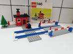 lego 146 trein overweg, Ensemble complet, Lego, Utilisé, Enlèvement ou Envoi