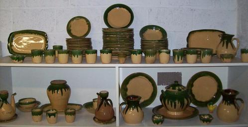 Vaisselle en poterie espagnole vintage (faite à la main), 82, Antiquités & Art, Antiquités | Services (vaisselle) complet, Enlèvement