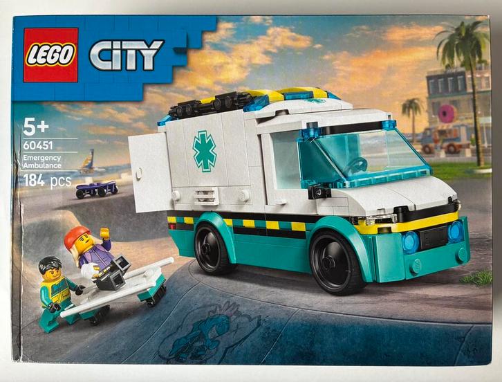 LEGO City 60451, Kinderen en Baby's, Speelgoed | Duplo en Lego, Nieuw, Lego, Complete set, Ophalen of Verzenden