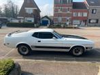 Ford Mustang Mach 1 5.8 Benzine met Airco, Auto's, Automaat, Zwart, Wit, Leder