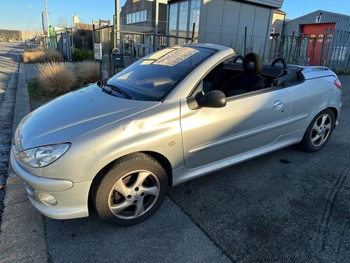 Peugeot 206 cabriolet 1.6 benzine 143.368km, Auto's, Peugeot, Bedrijf, Te koop, ABS, Airbags, Centrale vergrendeling, Elektrische ramen