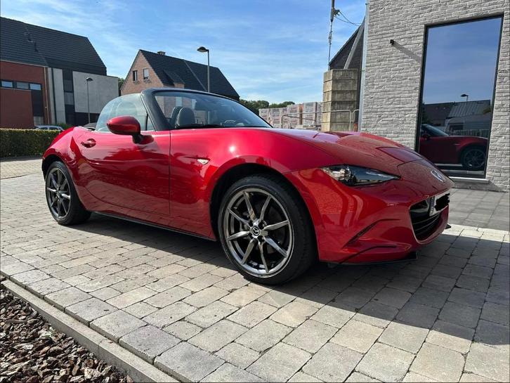 Mazda MX-5 (2017) – Slechts 14.000 km – Dealer onderhouden, Auto's, Mazda, Particulier, MX-5, ABS, Airbags, Airconditioning, Alarm