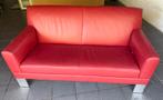 Jori sofa 165/205 leder, Ophalen, 150 tot 200 cm, Driepersoons, Zo goed als nieuw