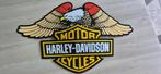 Plaque émaillée Harley Davidson 70 cm x 45 cm bombée, Ophalen of Verzenden