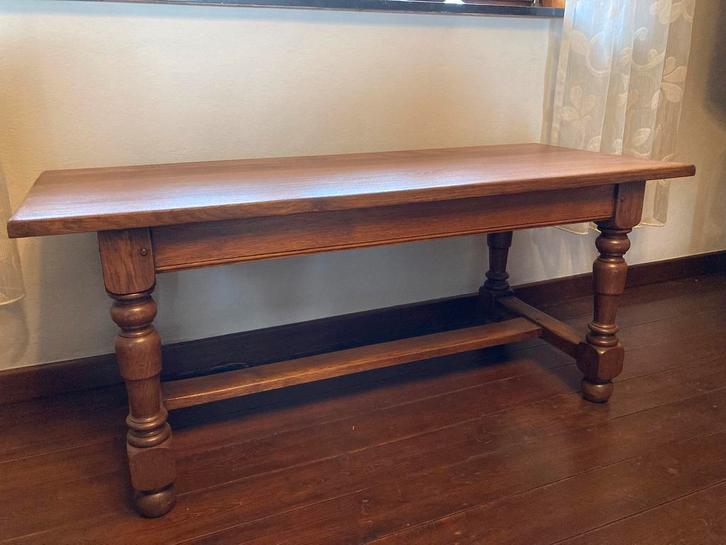 Table de salon en chêne massif, Huis en Inrichting, Tafels | Salontafels, Eikenhout, Ophalen