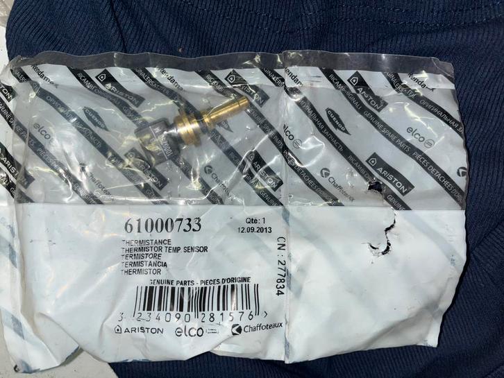 Sonde de température / Thermistance chaudière – Neuve, Bricolage & Construction, Chauffage & Radiateurs, Comme neuf, Enlèvement ou Envoi