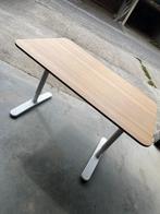 Bureau IKEA Bekant chêne blanchi, Ophalen, In hoogte verstelbaar, Zo goed als nieuw, Bureau