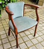 Fauteuil bois et velours, Enlèvement, Tissus, Utilisé, Moins de 75 cm