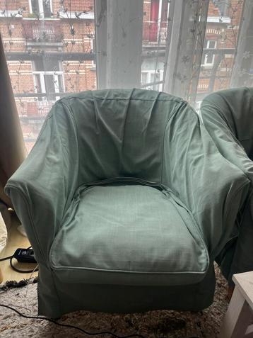 TULLSTA Armchair, Nordvalla light green Ikea including cover beschikbaar voor biedingen