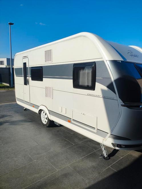 Hobby excellent edition 490 KMF van 2023 6pl!!, Caravans en Kamperen, Caravans, Particulier, tot en met 6, Treinzit, Hobby, Omvormbare zithoek