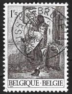 1 Postzegel België 1971 Jeugdfilatelie, Postzegels en Munten, Frankeerzegel, Ophalen of Verzenden, Gestempeld, Gestempeld
