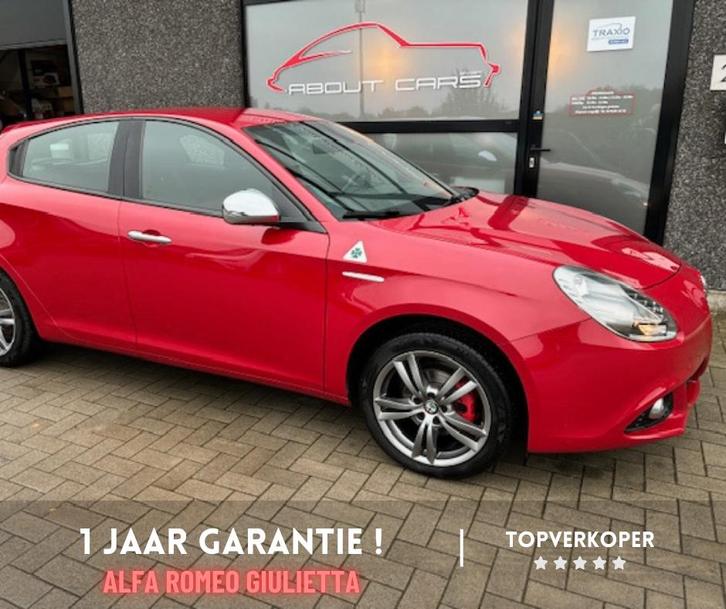 Alfa Romeo Giuliett 1.4 TB 16V ** BENZINE ** 1 JAAR GARANTIE, Auto's, Alfa Romeo, Bedrijf, Te koop, Giulietta, ABS, Airbags, Airconditioning