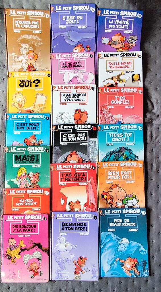 Collection "Le petit Spirou" - 18 tomes, Boeken, Stripverhalen, Gelezen, Complete serie of reeks, Ophalen