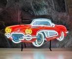 Chevrolet Corvette C1 decoratie neon lamp, Enlèvement, Neuf, Table lumineuse ou lampe (néon)