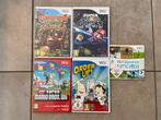 Wii-games/2 controllers en nunchuck/3 Mario Kart-stuurwielen, Games en Spelcomputers, Ophalen of Verzenden, Gebruikt