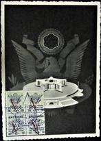 KAART- AMERIKAANS MARDARSON MONUMENT, BASTOGNE, Postzegels en Munten, Ophalen of Verzenden, Gestempeld, Overige thema's