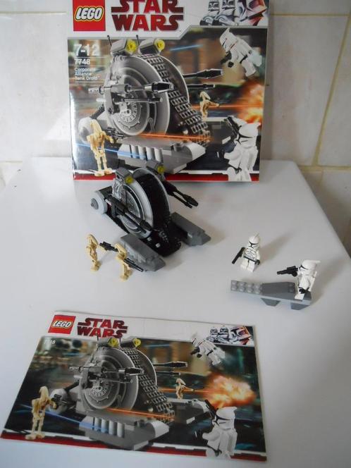 LEGO STARWARS 7748 Corporate Alliance tankdroid, Kinderen en Baby's, Speelgoed | Duplo en Lego, Zo goed als nieuw, Lego, Complete set