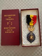 🍄 Ereteken van de arbeid 1 ste klas in originele doos, Enlèvement ou Envoi