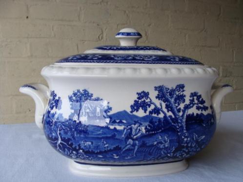 ancienne soupière avec couvercle, Villeroys Boch, Antiek en Kunst, Antiek | Servies los, Ophalen of Verzenden