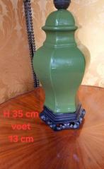 Tafellamp groen, Antiek en Kunst, Ophalen