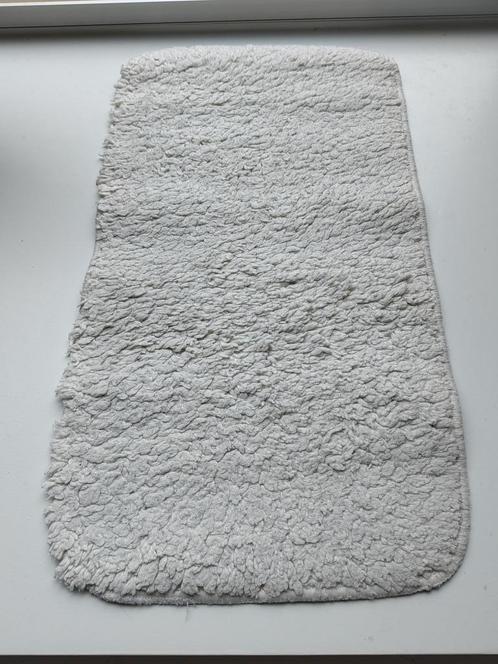 Badmatje/toiletmatje., Huis en Inrichting, Badkamer | Badtextiel en Accessoires, Gebruikt, Badmat, Wit, Ophalen of Verzenden