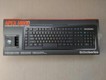 Gaming-toetsenbord Steelseries Apex M800 RGB QWERTY Amerikaa beschikbaar voor biedingen