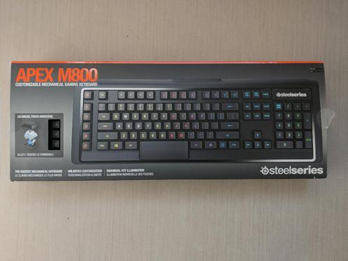 Gaming-toetsenbord Steelseries Apex M800 RGB QWERTY Amerikaa, Computers en Software, Toetsenborden, Gebruikt, Qwerty, Bedraad