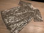 Glitterkleed maat 140, Kinderen en Baby's, Kinderkleding | Maat 140, Meisje, H&M, Nieuw, Ophalen of Verzenden