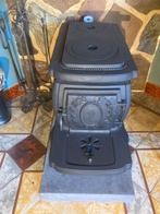 poêle à bois avec la pierre de taille + accessoires, Maison & Meubles, Poêles, Enlèvement ou Envoi, Comme neuf, Bois, Poêle à bois