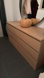 Commode 6 tiroirs, Maison & Meubles, Enlèvement, Utilisé, Chêne