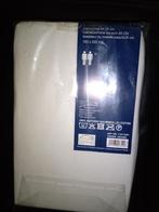 Nieuw Groot Jersey matras hoeslaken in 100% katoen180 x 200c, Huis en Inrichting, Ophalen, Nieuw, Tweepersoons, Wit