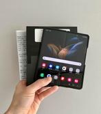 Samsung Z Fold 4 256gb, facture, coque cuir, film écran, Comme neuf, Android OS, Galaxy Z Fold, Noir
