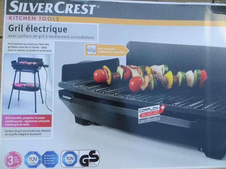 BBQ électrique, Tuin en Terras, Elektrische barbecues, Nieuw, Ophalen of Verzenden