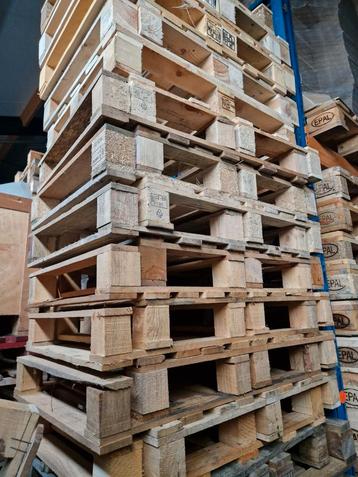 Partijen pallets 80x60 beschikbaar voor biedingen