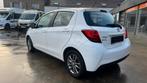 Toyota Yaris, 1.3i benzine, 2016, 33.981km's, GPS + Garantie, Auto's, Bluetooth, Wit, 1329 cc, Bedrijf