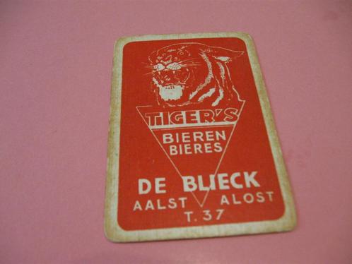 1 oude losse speelkaart Bieren De Blieck , Aalst (88), Collections, Cartes à jouer, Jokers & Jeux des sept familles, Utilisé, Carte(s) à jouer