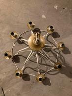 Kroonluchter goud - wit, Enlèvement ou Envoi, Comme neuf