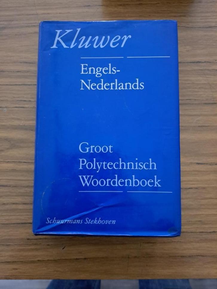 Kluger engels-nederlands groot polytechnisch woordenboek, Livres, Dictionnaires, Anglais, Enlèvement ou Envoi