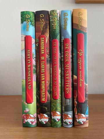 5 klassiekers in de stijl van Geronimo Stilton beschikbaar voor biedingen