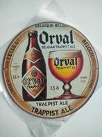 Rond reclamebord orval 20cm, Verzamelen, Merken en Reclamevoorwerpen, Ophalen of Verzenden, Zo goed als nieuw, Reclamebord