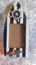 Cadre bois  forme bateau, Ophalen of Verzenden, Gebruikt, Hout