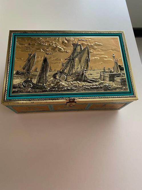 Vintage blikkendoos, Verzamelen, Blikken, Gebruikt, Overige, Ophalen of Verzenden