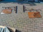 enseigne , potence en fer forgé avec plaque , gite , hôtel ., Jardin & Terrasse, Décoration murale de jardin, Enlèvement, Neuf