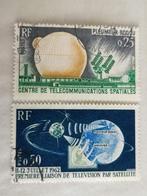 Frankrijk 1962 - ruimtevaart - Telstar satelliet, Overige thema's, Ophalen of Verzenden, Gestempeld