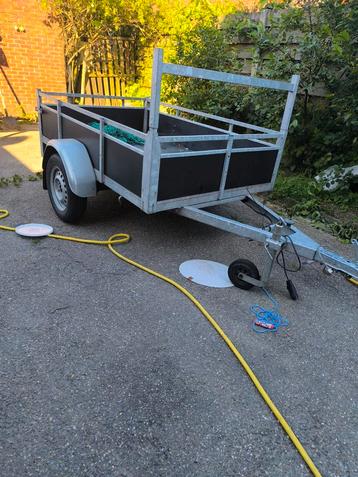 Aanhangwagen 750kg te huur, Enlèvement, Comme neuf