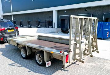 Remorque Ifor Williams, 3 500 kg, porte-engins, 2016, Autos : Divers, Remorques, Enlèvement ou Envoi, Comme neuf